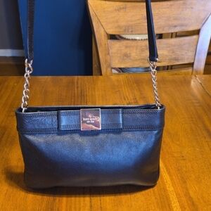 Kate Spade Primrose Hill Arica Black Pebbled Leather Crossbody Bag